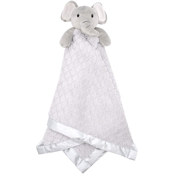 Grey Elephant Xl Security Blanket