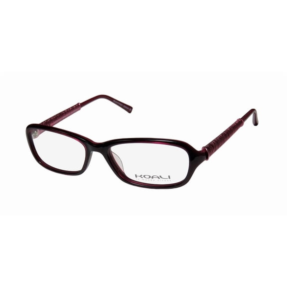 NEW KOALI 7069K WOMENS/LADIES DESIGNER FULL-RIM PLUM FRAME DEMO LENSES 51-16-135 EYEGLASSES/EYE GLASSES