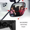 thumbnail image 4 of CHAO Espejo para Coche para Bebé, Espejo Retrovisor para Coche para Bebé con Rotación de 360°, Espejo Retrovisor para Bebé con Clip, Asiento Trasero con Monitoreo para Bebé, Asiento Trasero de Segurid, 4 of 5