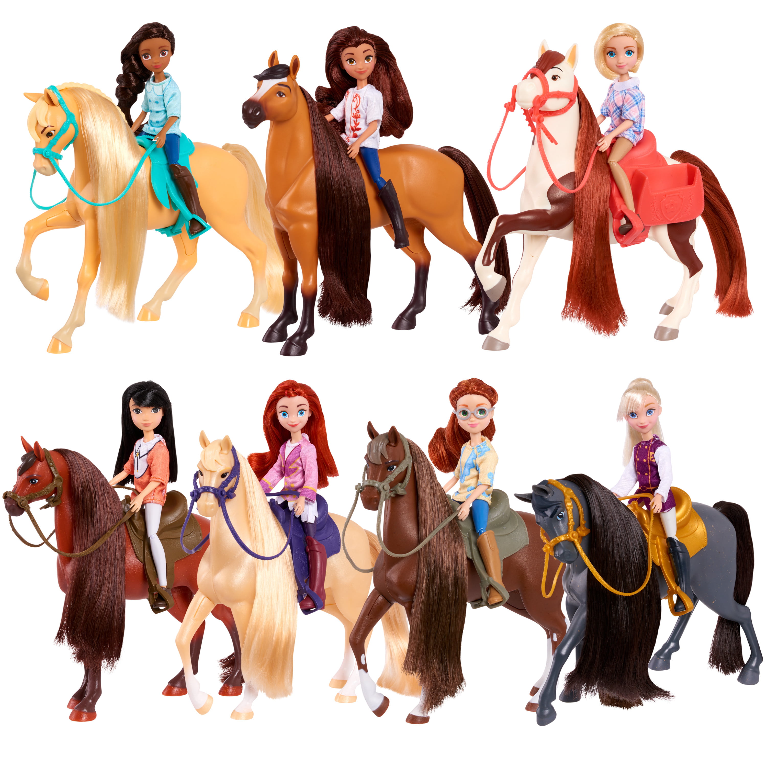 Details about   Spirit Riding Free Riding Lucky & Spirit Maricela & Mystery Abigail & Boomerang 