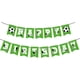 thumbnail image 1 of Injueey Banner de fiesta de cumpleaños de fútbol verde, decoraciones coloridas y elegantes, decoraciones de fiesta fáciles de montar Kits de decoración para fiestas Verde, 1 pieza 16.4 pies, 1 of 2