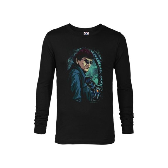 Marvel Spider-Man: No Way Home Doc Ock - Long Sleeve T-Shirt for Men – Customized-Black