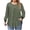 Army Green, variant on Long Sleeve Shirts Casual Womens Tops Spring Casual Striped Printed T shirt Home Round Neck Top My Order My Items