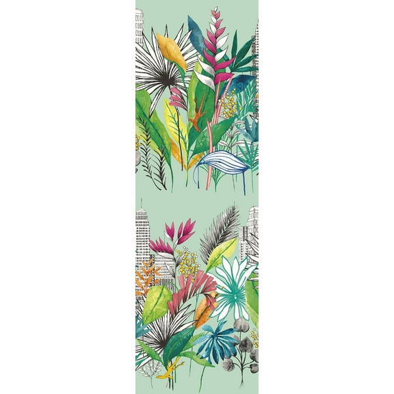 ohpopsi Sierra Mint Urban Tropic Wallpaper