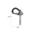 thumbnail image 3 of Dalazy Roche Clou Escalade Clip Expansion Pin Extérieur Fournitures Rouille Haute Résistance Fermeté Structure Dure Longue Durée, 3 of 6