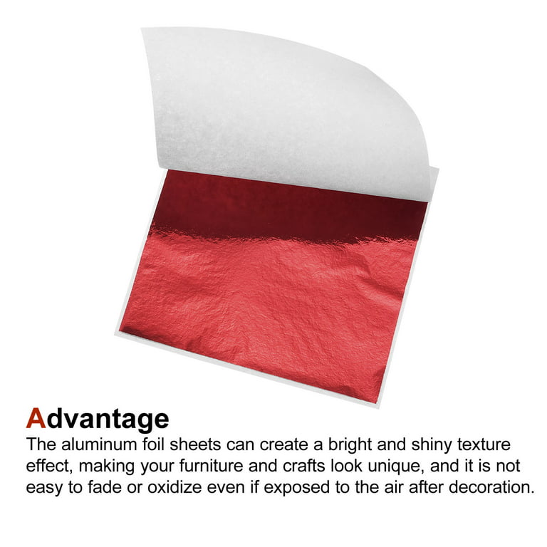 Red Aluminum Foil 