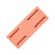 thumbnail image 1 of Inteprter Soporte de toma de corriente ABS, repuesto portátil, sin perforaciones, autoadhesivo, para el hogar, la sala de estar, el dormitorio, Almacenamiento y organización del hogar Naranja, 1 of 6