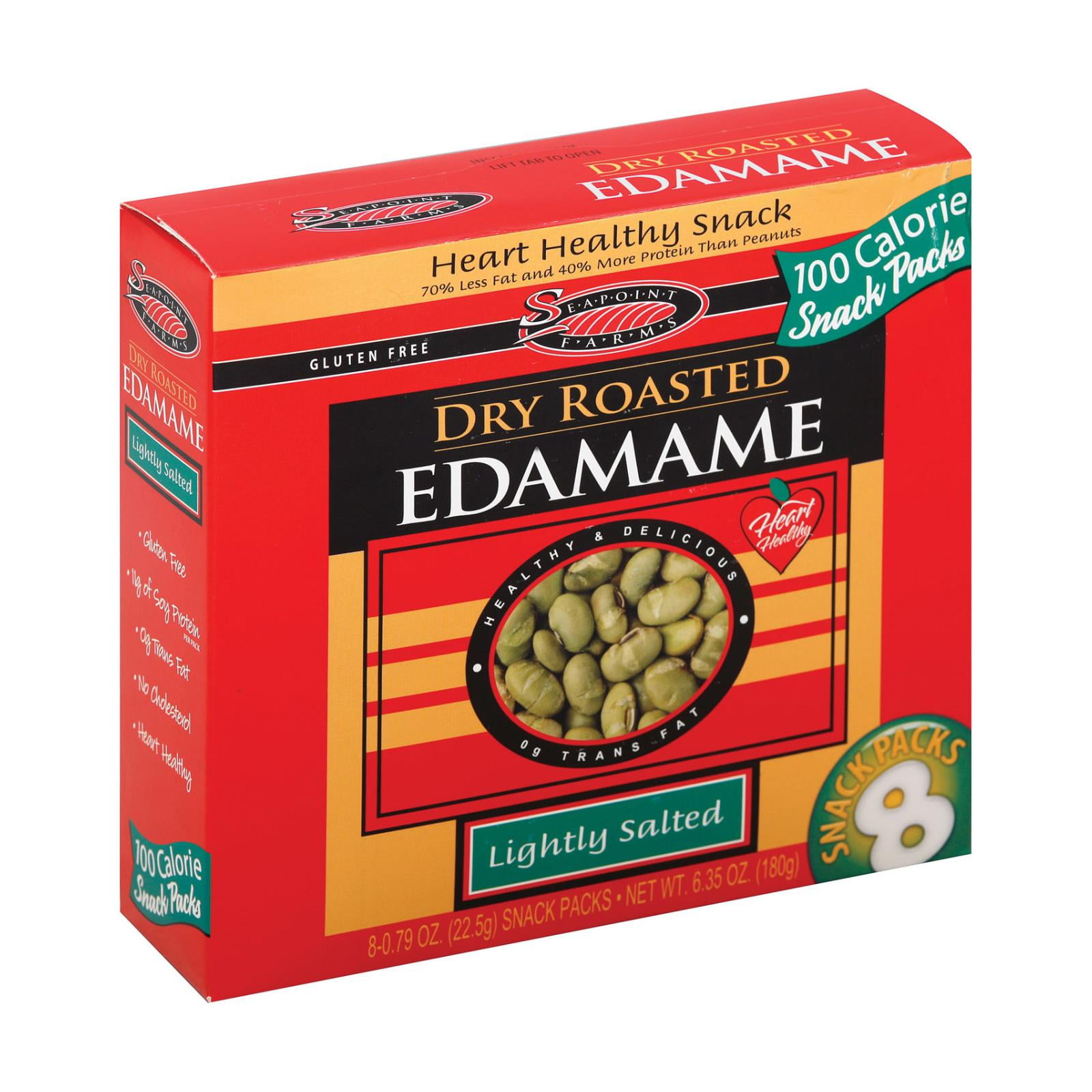 Seapoint Farms Dry Roasted Edamame Lightly Salted Case Of 12 0.79