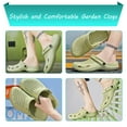 thumbnail image 5 of Unisex Garden Clogs Slip-on Garden Shoes Lightweight Summer Beach Sandals Outdoor Beach Slippers Anti-Slip Water Shoes, 5 of 7