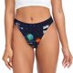 thumbnail image 1 of Balery Solar System Tangas de Algodón para Mujer con Estampado – Ropa Interior Sexy, Transpirable, G-string-Medium, 1 of 1
