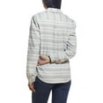 thumbnail image 2 of Weatherproof Vintage Womens Striped Flannel Button-Down Top, 2 of 2