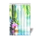 thumbnail image 1 of Cortina de Ducha ABPHQTO Jardín Spa Decoración Piedras Zen Velas aromáticas Flores de Orquídeas 120x180 cm Pulgadas, 1 of 2