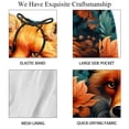 thumbnail image 4 of luoweisi Men's Beach Shorts Quick Dry Swim Trunks with Mesh Lining Fox M, 4 of 5