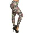 thumbnail image 2 of Saronite Abstract Printed Full Length High Waisted Leggings (Women's Plus), 2 of 4