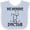 Blue and White, variant on Inktastic Mommy is a Doctor Baby Girls Baby Bib