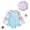 c-863Mint Green513, variant on MEZZALL Children Girls Spliced Heart Long Sleeve O-Neck One-Pieces Monokini Swimsuit Sun Swimwear For Kids Comfort Summer Flower Print Beachwear