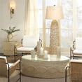 thumbnail image 2 of Jamie Young Co Kauai 2-Light Coastal Rattan & Linen Floor Lamp in Natural/White, 2 of 4