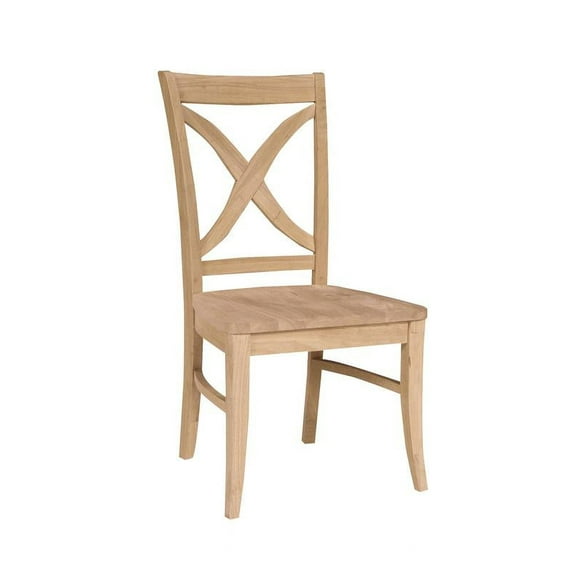 BingLTD - Nora 39" Dining Chair - Unfinished Set of 2 (CH3902-RW-UNF)