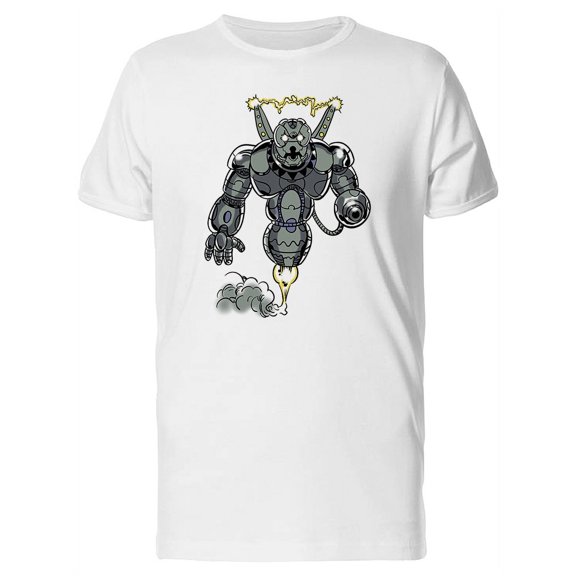 Armored Comic Book Robot, Cool Tee Men's -Image by Shutterstock