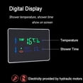 thumbnail image 5 of LED Light Shower Panel Waterfall Rain Digital Display Shower Faucet Set SPA Massage Jet Bathroom Column Mixer Tap Tower System, 5 of 5