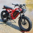 thumbnail image 5 of AKEZ Electric Bike for Adults, 48V-52V, 18AH,25AH Battery, 20" Fat Tire Dirt Bike, Retro E-Bike, 5 of 5