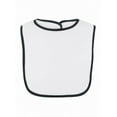 thumbnail image 2 of Rabbit Skins Infant Contrast Trim Terry Bib, 2 of 8