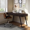 thumbnail image 2 of Pemberly Row 54" Solid Wood Modern Computer Desk in Hickory Brown, 2 of 9