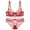 Red, variant on Levmjia Women Lace Lingerie Set Thin Push Up Bra Panty Set Deep V Backless Adjustable Straits For Honeymoon Valentine Day Everyday Wear Comfortable Breathable