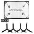 thumbnail image 4 of 8 Pcs Triangle Bed Sheet Holders Fitted for Bed Mattress, 4 of 5