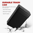 thumbnail image 5 of 4 Pack Kitchen Trash Can Automatic Touch Motion Sensor Garbage Can with Close Slowly, Mute  Plastic Waste Bin with Lid for Kitchen Bathroom Bedroom, 13 Gallon / 50 Liter (Black), 5 of 7