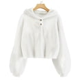 thumbnail image 4 of Autumn Winter Kids Fashion Hooded Tops Warm Pullover Hoodies, 4 of 5