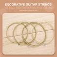 thumbnail image 2 of FESTFENDS 6Pcs Replacement String Nickel Steel for Acoustic and Folk Guitars, 2 of 8