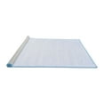 thumbnail image 2 of Ahgly Company Machine Washable Indoor Rectangle Solid Blue Modern Area Rugs, 2' x 3', 2 of 4