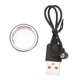thumbnail image 1 of Anillo inteligente impermeable multifuncional ligero sueño deportes monitor fitness anillo para hombres mujeres ejercicio ocio negro tamaño 18, 1 of 10