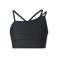 thumbnail image 5 of Haitryli Kids Girls Two Piece Swimsuit Swimming Tankini Rash Guard Camisole and Brief Panties Set Black&Hot Pink 8, 5 of 7