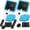 2pcs, variant on Dual Magnetic Car Windshield Cleaner, Double Sided (2PCS) Streak-Free Auto Glass Tool, Technology, Window Cleaning Kit for Interior & Exterior