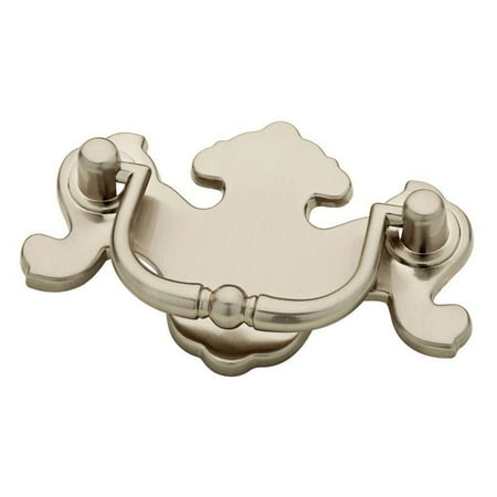 - Satin Nickel Bail Pull Traditional Chippendale Style 2-1/2