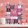 thumbnail image 1 of LHSHID Gifts for 10 Year Old Girl 10 Year Old Girl Gift Ideas from Parents Grandparents Sister Friends Best Birthday Gift for 10 + Year Old Girl 10th Birthday Decorations for Girl Blanket 30"x40", 1 of 7