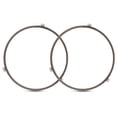 thumbnail image 2 of WAFJAMF 7'' Microwave Turntable Ring, Microwave Oven Tray Rotating Roller Support Ring, Microwave Glass Plate Tray Wheel Ring, Roller Height:0.6'' - (Small, 2 Pcs), 2 of 4