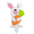 thumbnail image 2 of YWIYIUD 1PCS Easter BunnyEgg Garden Stake 2D AcrylicBunny Decorative GardenStakes Easter Decorations Welcome Signs Rabbits Happy Easter Spring Decor for Outdoor Festival Home Party Supplies, 2 of 6