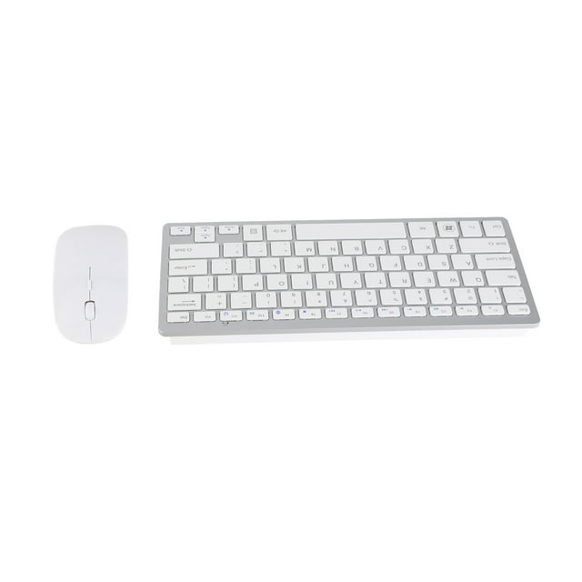 JUEGO DE TECLADO Y RATÓN FINOS, 78 TECLAS, USB, ERGONÓMICO, BOTÓN DE SILENCIO, TECLADOS DE ORDENADOR, RATÓN