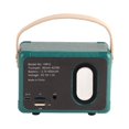 thumbnail image 3 of Altavoz Bluetooth Retro Mini Altavoz Inalámbrico Portátil Clásico Antiguo para Exteriores Verde, 3 of 5