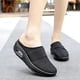 thumbnail image 3 of Zapatos para caminar sin cordones para mujer con plataforma superior de malla a prueba de golpes con colchón de aire, 3 of 4
