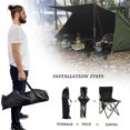 thumbnail image 3 of Classic Folding Camp Chairs, 3 of 8