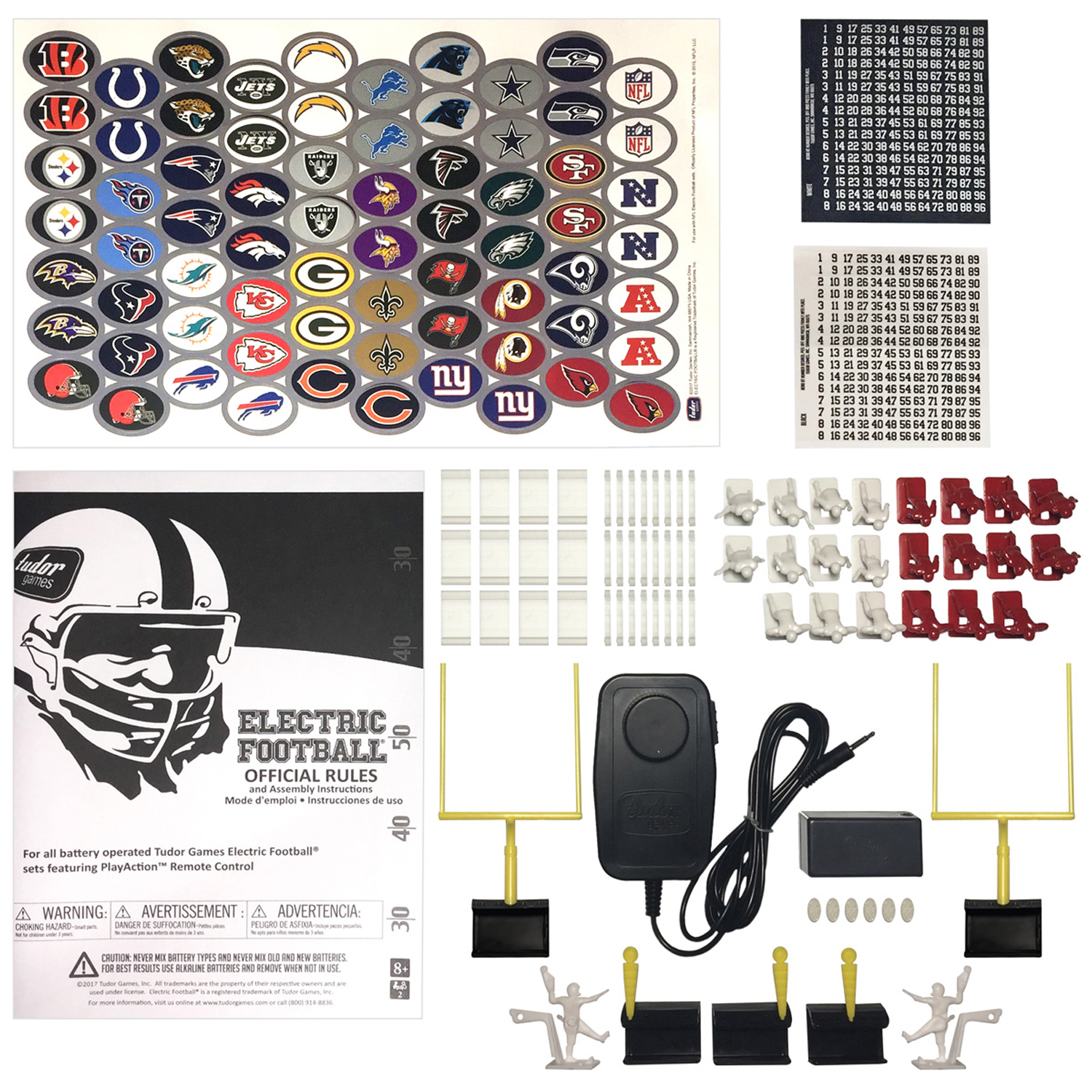 Nfl Deluxe Electric Football Game No Size