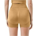 thumbnail image 5 of Ashirexll Women's Shorts, High Waisted Shorts Women, Elastic Seamless High Waist Yoga Shorts for and Drying Training Sports Pants, 5 of 5