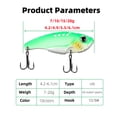 thumbnail image 2 of 2PC 7g-15g Fishing Jig Spoon Bait Metal Blade Crankbaits Lures For Trout Low Salt Freshwater Salmon, 2 of 6