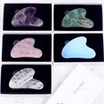 thumbnail image 4 of Wholesale Jade Guasha Tool Care Face Massager Natural Stone Crystal Massage Beauty Body Traditional SPA Healing Health Tools, 4 of 5