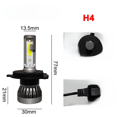 thumbnail image 5 of Mini faro LED para coche C6s2, sin ventilador, luz de lejos y de cerca, luz integrada para coche h1h3h4h7h8h11, 5 of 5