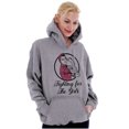 thumbnail image 4 of Breast Cancer Fighter Rosie Riveter Hoodie Sweatshirt Women Brisco Brands S, 4 of 6